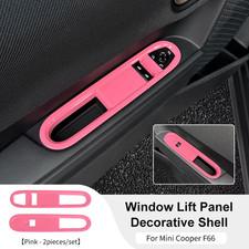 2 Stück Auto Fensterheber Blende Dekorschale für MINI Cooper S JCW F66 F67 Cabrio