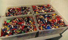 1 Kg  LEGO KILOWARE STEINE PLATTEN RÄDER SONDERSTEINE GEMISCHT GEBRAUCHT KILO .