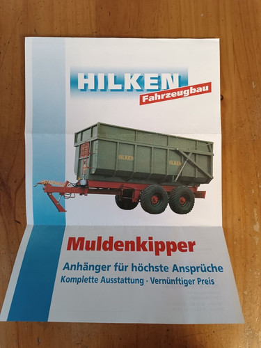 Prospekt hilken muldenkipper - hilken,
