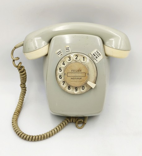 Vintage wandtelefon fewap 611 - vintage,