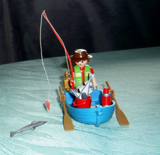 Playmobil Angler im blauen