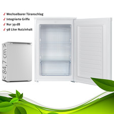 Tisch Gefrierschrank 98L leise