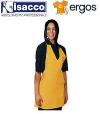 Isaac BISTRO SCHÜRZE kurz gelb Bar Konditorei Zimmer Kellner Taschen Pub