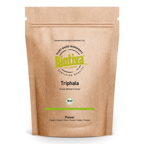 Triphala pulver bio - pulver, 200g