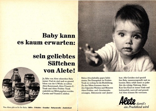 3w8581 alte reklame von 1966 - reklame,