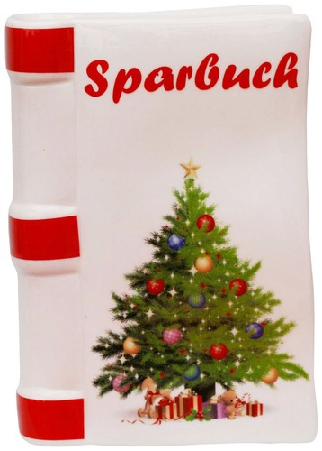 Spardose weihnachtsbaum - spardose,