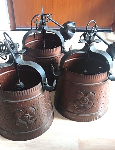 Hängelampe aus kupfer und - aus,