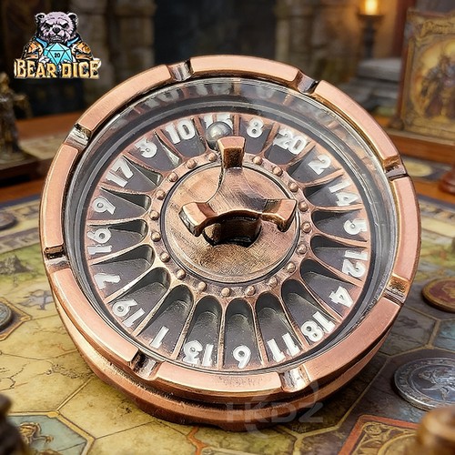 Metall w20 roulette - metall, rpg
