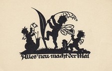 Silhouette Alles neu macht der Mai ngl D4234