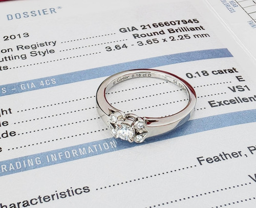 Cartier ballerine solitaire - cartier,