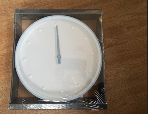 Küchenuhr hellblau oder - hellblau,
