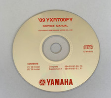 Yamaha YXR700FY Rhino CD Service Manual Werkstatthandbuch