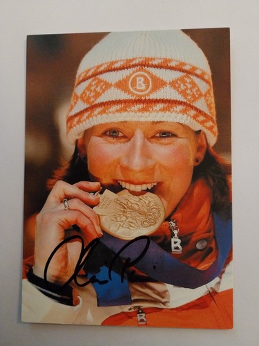Claudia pechstein autogramm - claudia,