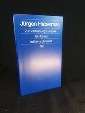 Zur Verfassung Europas Ein Essay Jürgen Habermas: