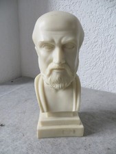 SKULPTUR, BÜSTE - HIPPOKRATES - GEWICHT 1700 GRAMM