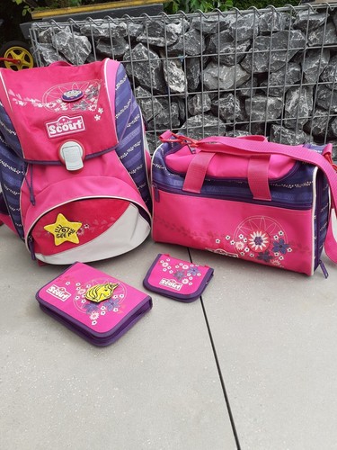 Scout alpha komplett - set, pink