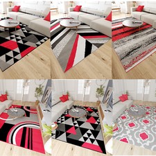 Modern Robust Teppich Kurzflor