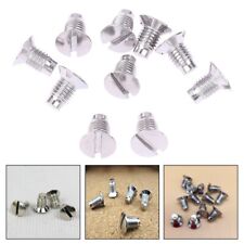 Präzisionsgefertigte Metall Nadelplatte Schrauben für Nähmaschine 10er Set