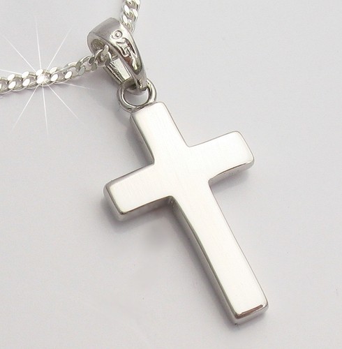 Kreuz anhänger kette echt - anhänger,