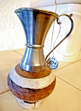 Vase zinn keramik mit - vase,