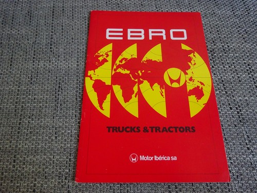 Ebro lkw truck tractor - tractor, digger