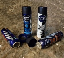 2 x NIVEA MEN DEO DOSEN SAFE SCHMUCK TRESOR GEHEIMFACH GOLD GELD GEHEIM VERSTECK