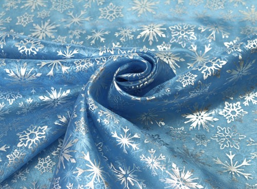 Organza stoff dekostoff frozen - stoff,