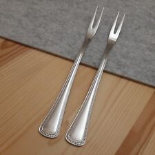 WMF Den Haag Cromargan Besteck Vorleger 2 Fleischgabeln 19,3 cm TOP