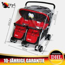 Zwillingskinderwagen Regenschutz Kinderwagen Regenplane Wasserdicht Transparent