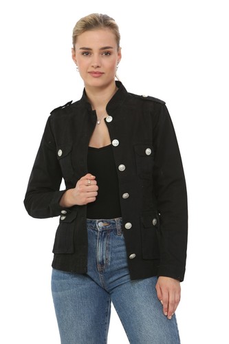 Damen militärjacke mit - damen-militärjacke,