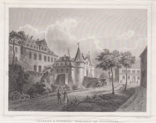 Friedberg original stahlstich - friedberg,