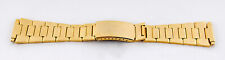 Uhrenarmband Metallband Vergoldet  18mm  20mm