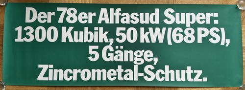 Poster plakat banner alfa - poster,