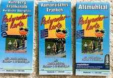 3 Radwanderkarte1:100000 NürnbergFrankenalb AltmühltalOberpfalz Blatt137,110,149