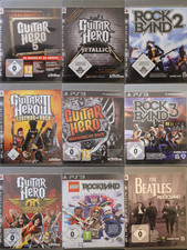 Playstation 3 Guitar Hero und