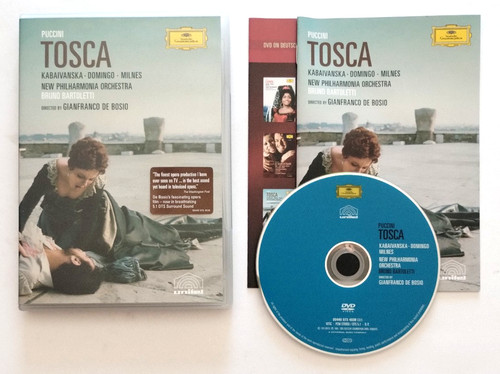 Dvd tosca puccini opera - dvd,