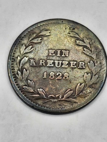 Kreuzer 1828 großherzogtum - 1,