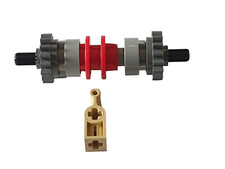 1 x LEGO Technik Kupplung Getriebe Set 18946 18947 9 teilig