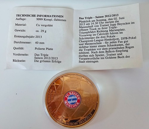 Bayern münchen münze das - fc,