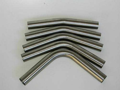 Edelstahl rohrbogen lang 60mm - rohrbogen,