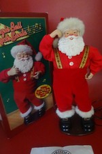 Rock Santa Collectibles Jingle Bell Singender Tanzender Weihnachtsmann