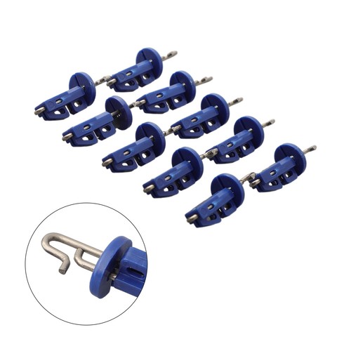 10stk köderclips 8mm - 10stk, 40*8mm