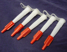 5 verschließbare Kartuschenspitzen Silikonspitzen Acrylspitzen Silikon Acryl