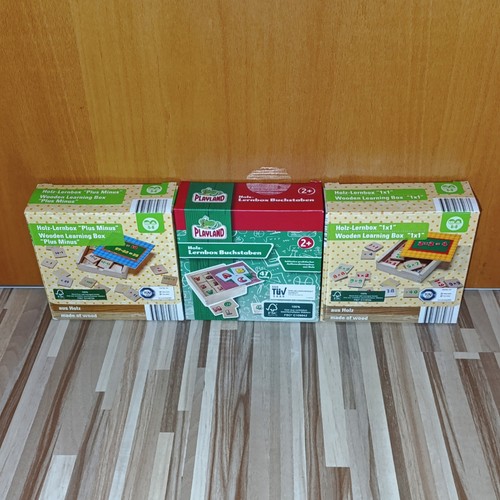 Holz lernbox - 3, holz-lernbox