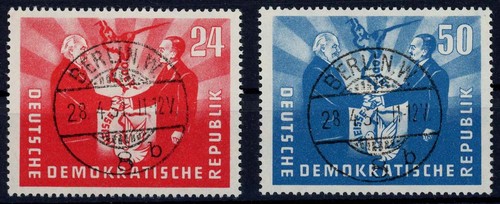 Ddr 284 285 gestempelt - ddr,