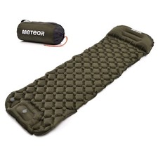 Matratze mit Fußpumpe Isomatte Camping Ultraleicht Campingmatte Outdoor 190x56x4