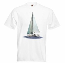 T-Shirt SEGELBOOT SEGELSCHIFF SEGELN ANKER SKULL PIRAT SEGELBOOT SEGELSCHIFF