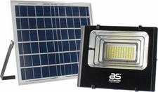 as-Schwabe Solarline Solar-Außenwandleuchte 60W 4000lm Bewegungsmelder IP65