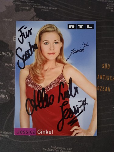 Autogramm jessica ginkel - autogramm,