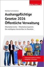 Aushangpflichtige Gesetze 2026
